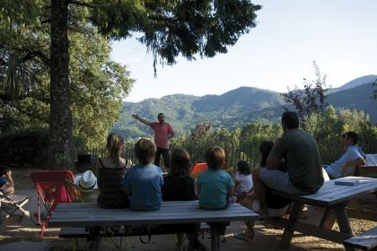 Soirée contes en famille au camping Bivouac nature !