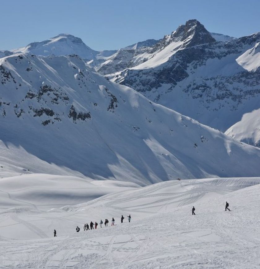 Le Village Club Arc 1800, au cœur du domaine skiable Paradiski