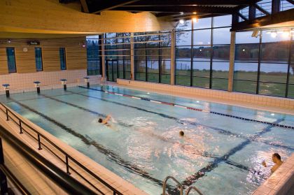 Le bassin de natation du centre aquatique