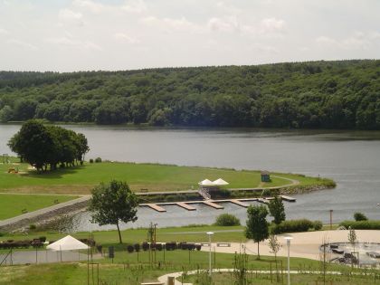 Une vue depuis un cottage