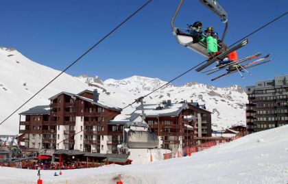 Rond point des pistes